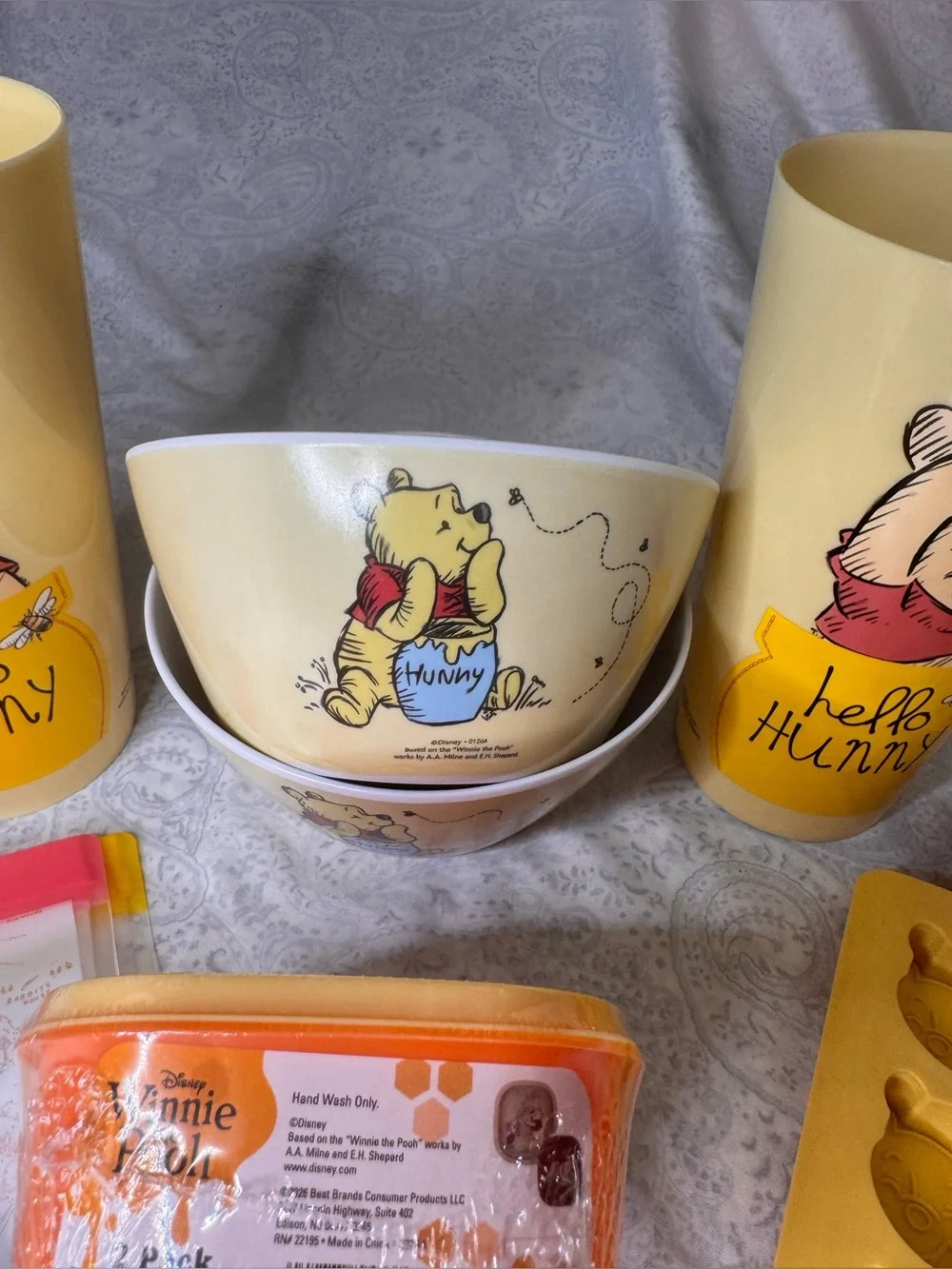 Disney Winnie the Pooh Snack & Drink Set